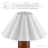 Modway Flora Wood Table Lamp With Pleated Petal Shade by Modway-EEI-7214-WAL