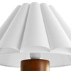 Modway Flora Wood Table Lamp With Pleated Petal Shade by Modway-EEI-7214-WAL