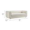 Modway Leif 89" Boucle Upholstered Sofa by Modway-EEI-7280-PRL