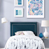 Modway Jessamine Upholstered Fabric Twin Headboard by Modway-MOD-5374-AZU