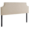 Modway Laura Upholstered Fabric Queen Headboard by Modway-MOD-5394-BEI