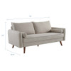 Modway Revive Upholstered Fabric Sofa by Modway-EEI-3092