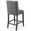 Modway Baronet Tufted Button Upholstered Fabric Counter Stool by Modway-EEI-3739