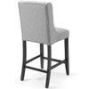 Modway Baronet Tufted Button Upholstered Fabric Counter Stool by Modway-EEI-3739