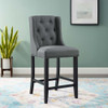 Modway Baronet Tufted Button Upholstered Fabric Counter Stool by Modway-EEI-3739