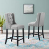 Modway Baronet Upholstered Fabric Counter Bar Stool Set of 2 by Modway-EEI-4020