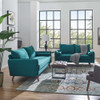 Modway Revive Upholstered Fabric Sofa and Loveseat Set by Modway-EEI-4047