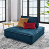 Modway Saunter Tufted Fabric Armless Chair by Modway-EEI-4725