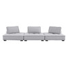 Modway Saunter 3-Piece Tufted Fabric Fabric Sofa by Modway-EEI-5206
