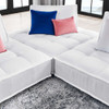 Modway Saunter 3-Piece Tufted Fabric Fabric Sofa by Modway-EEI-5206