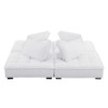 Modway Saunter 4-Piece Tufted Fabric Fabric Sectional Sofa by Modway-EEI-5208
