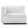 Modway Conjure Channel Tufted Upholstered Fabric Left-Arm Chair by Modway-EEI-5491