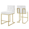 Modway Privy Upholstered Fabric Counter Stool Set of 2 by Modway-EEI-5571