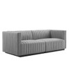 Modway Conjure Channel Tufted Upholstered Fabric Loveseat by Modway-EEI-5786