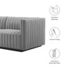 Modway Conjure Channel Tufted Upholstered Fabric Loveseat by Modway-EEI-5786