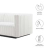 Modway Conjure Channel Tufted Upholstered Fabric Loveseat by Modway-EEI-5786