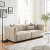 Modway Conjure Channel Tufted Upholstered Fabric Loveseat by Modway-EEI-5786