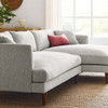 Modway Zoya Right-Facing Down Filled Overstuffed Sectional Sofa by Modway-EEI-6612