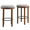 Modway Fable Boucle Fabric Counter Stools Set of 2 by Modway-EEI-6818