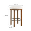 Modway Fable Boucle Fabric Counter Stools Set of 2 by Modway-EEI-6818
