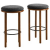 Modway Fable Boucle Fabric Bar Stools Set of 2 by Modway-EEI-6819