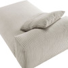Modway Solace Modular Corduroy Upholstered Armless Chaise Lounge by Modway-EEI-6886