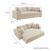 Modway Commix Down Filled Overstuffed Sleeper Sofa by Modway-EEI-7080