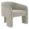 Modway Greer Boucle Fabric Upholstered Accent Armchair by Modway-EEI-7101