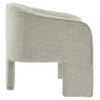 Modway Greer Boucle Fabric Upholstered Accent Armchair by Modway-EEI-7101
