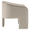 Modway Greer Performance Velvet Upholstered Accent Armchair by Modway-EEI-7102