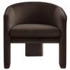 Modway Greer Performance Velvet Upholstered Accent Armchair by Modway-EEI-7102
