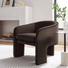 Modway Greer Performance Velvet Upholstered Accent Armchair by Modway-EEI-7102