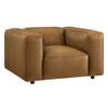 Modway Auren Upholstered Vegan Leather Modular Armchair by Modway-EEI-7120