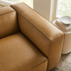 Modway Auren Upholstered Vegan Leather Modular Right Armchair by Modway-EEI-7122