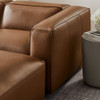 Modway Auren 5-Piece Upholstered Vegan Leather Modular U-Shaped Sofa by Modway-EEI-7131