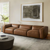 Modway Auren 3-Piece Upholstered Vegan Leather Modular Sofa by Modway-EEI-7132