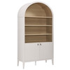 Modway Nolan 74" Tall Wide Arched Storage Display Cabinet Bookshelf by Modway-EEI-7169