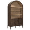 Modway Nolan 74" Tall Wide Arched Storage Display Cabinet Bookshelf by Modway-EEI-7169