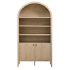 Modway Nolan 74" Tall Wide Arched Storage Display Cabinet Bookshelf by Modway-EEI-7169