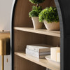 Modway Nolan 74" Tall Wide Arched Storage Display Cabinet Bookshelf by Modway-EEI-7169