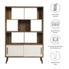 Modway Transmit 45" Bookcase with Sliding Doors by Modway-EEI-7193