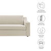 Modway Liora Performance Velvet Sofa by Modway-EEI-7219