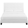 Modway Melanie Tufted Button Upholstered Fabric Queen Platform Bed by Modway-MOD-5879