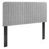 Modway Milenna Channel Tufted Upholstered Fabric King/California King Headboard by Modway-MOD-6342