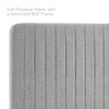 Modway Milenna Channel Tufted Upholstered Fabric King/California King Headboard by Modway-MOD-6342