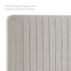Modway Milenna Channel Tufted Upholstered Fabric King/California King Headboard by Modway-MOD-6342