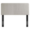 Modway Milenna Channel Tufted Upholstered Fabric King/California King Headboard by Modway-MOD-6342