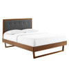 Modway Willow Wood King Platform Bed With Angular Frame by Modway-MOD-6635