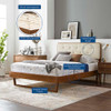Modway Bridgette Wood King Platform Bed With Angular Frame by Modway-MOD-6644