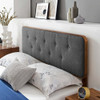 Modway Bridgette Wood King Platform Bed With Angular Frame by Modway-MOD-6644
